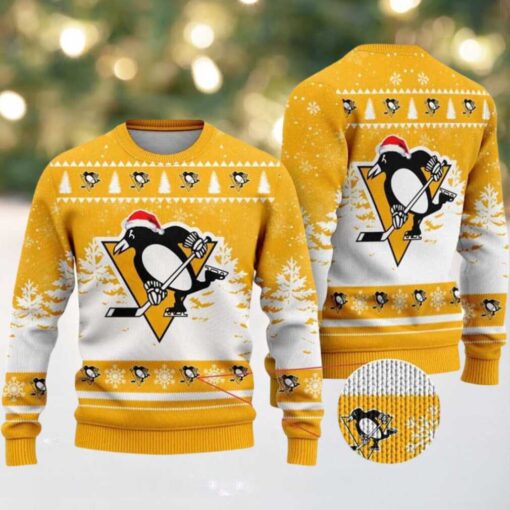 NHL Pittsburgh Penguins Special 2025 Personalized Christmas Ugly Christmas Sweater Gift For Men And Women