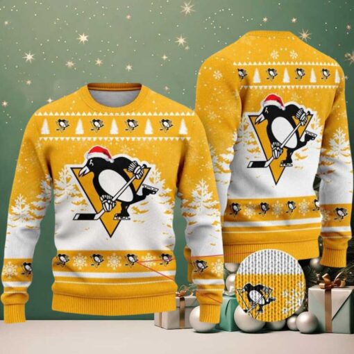 NHL Pittsburgh Penguins Special 2025 Personalized Christmas Ugly Christmas Sweater Gift For Men And Women