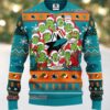 NHL Grinch Drink Up San Jose Sharks Custom Ugly Christmas Sweater