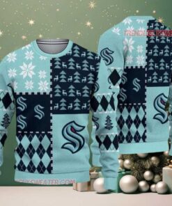 NHL Seattle Kraken Ice Hockey Ugly Christmas Sweater