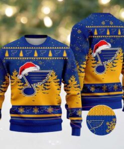 NHL St. Louis Blues Special Ugly Christmas Sweater Gift For Holiday 2025
