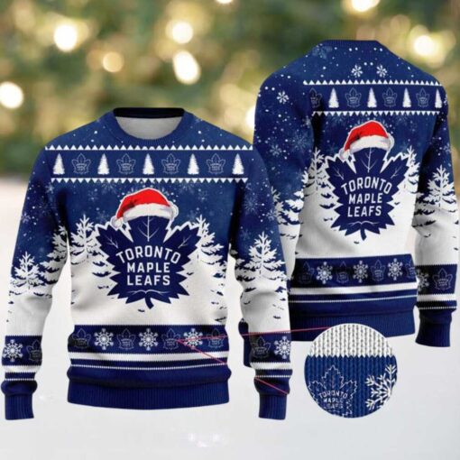 NHL Toronto Maple Leafs Special 2025 Knitted Ugly Christmas Sweater