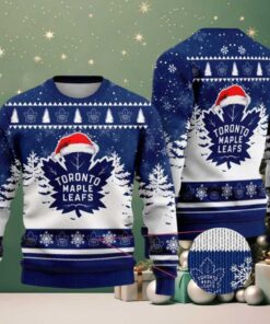 NHL Toronto Maple Leafs Special 2025 Knitted Ugly Christmas Sweater