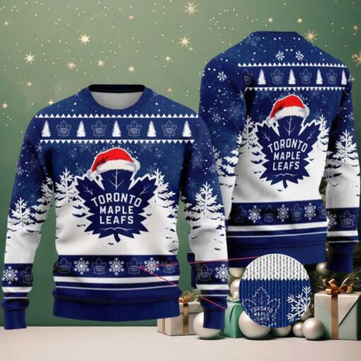 NHL Toronto Maple Leafs Special 2025 Knitted Ugly Christmas Sweater