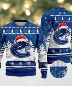 NHL Vancouver Canucks Special 2025 Knitted Ugly Christmas Sweater