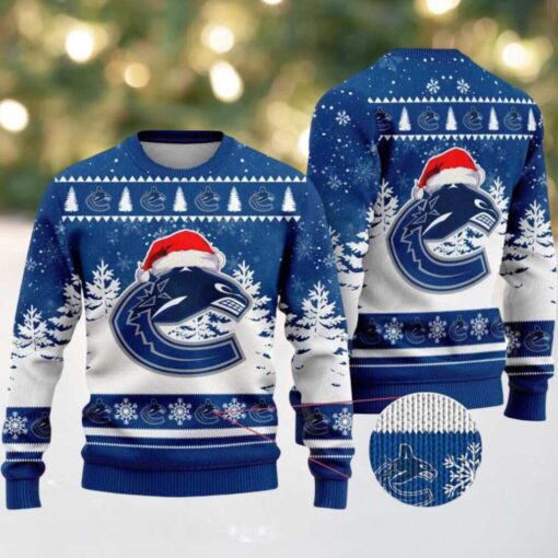 NHL Vancouver Canucks Special 2025 Knitted Ugly Christmas Sweater