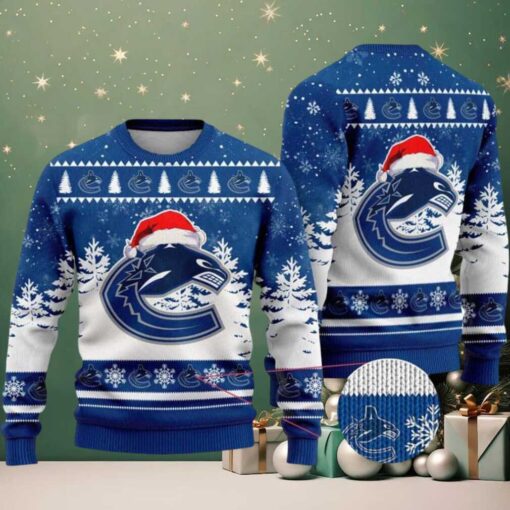 NHL Vancouver Canucks Special 2025 Knitted Ugly Christmas Sweater