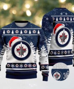 NHL Winnipeg Jets Special Personalized Christmas 2025 Holiday Ugly Christmas Sweater