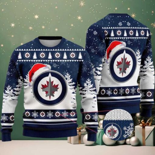 NHL Winnipeg Jets Special Personalized Christmas 2025 Holiday Ugly Christmas Sweater