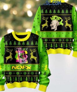 NOFX The Idiots Are Taking Over Merry Christmas 2024 Ugly Sweater