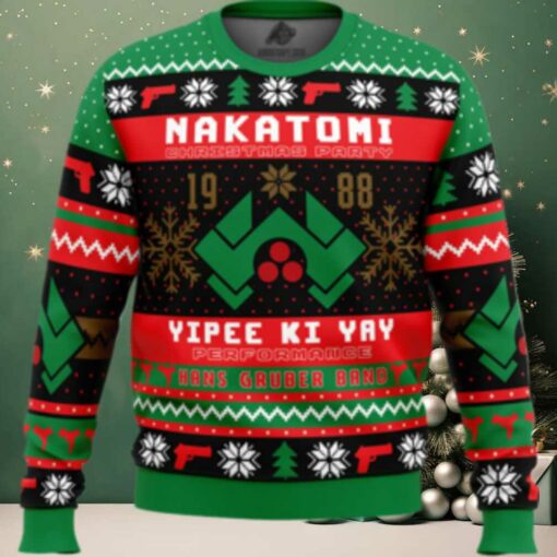 Nakatomi Christmas Party 1988 Die Hard Ugly Christmas Sweater
