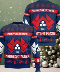 Nakatomi Plaza Die Hard Ugly Christmas Sweater Nakatomi Plaza Die Hard Ugly Christmas Sweater