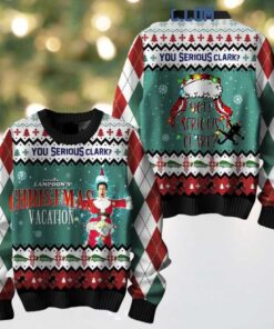 National Lampoon’s Christmas Vacation You Serious Clark 2024 Ugly Sweater