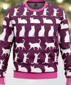 Nea Karlsson Cat Lady Dead by Daylight Ugly Christmas Sweater