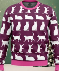 Nea Karlsson Cat Lady Dead by Daylight Ugly Christmas Sweater
