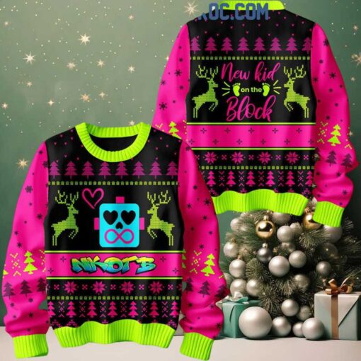New Kids On The Block Legends Pop Merry Christmas 2024 Ugly Sweater