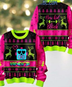 New Kids On The Block Legends Pop Merry Christmas 2024 Ugly Sweater