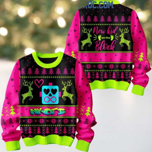 New Kids On The Block Legends Pop Merry Christmas 2024 Ugly Sweater