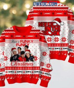New Kids On The Blocks Funky Funky 2024 Christmas Ugly Sweater