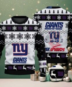 New York Giants Ever Upwards Christmas Ugly Sweater