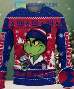 New York Giants Grinch Stolen Christmas 2025 Grinchmas Ugly Sweater