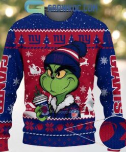 New York Giants Grinch Stolen Christmas 2025 Grinchmas Ugly Sweater, hoodie, sweater, long sleeve and tank top New York Giants Grinch Stolen Christmas 2025 Grinchmas Ugly Sweater