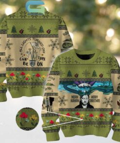 Noah Kahan All Lights Turned Off Can Be Turn On 2024 Christmas Ugly Sweater