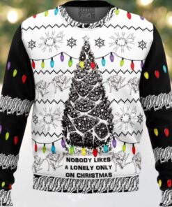 Nobody Likes a Lonely Only Army of One Junji Ito Ugly Christmas Sweater