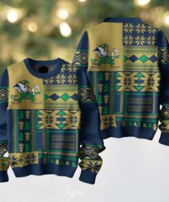 Notre Dame Fighting Irish Season’s Greeting Merry Christmas 2024 Ugly Sweater