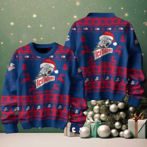 Nurnberg Ice Tigers 2024 Christmas Ugly Sweater