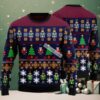 Mermaid Purple Blue Ugly Christmas Sweater Cute Mermaid Purple Blue Ugly Christmas Sweater Cute