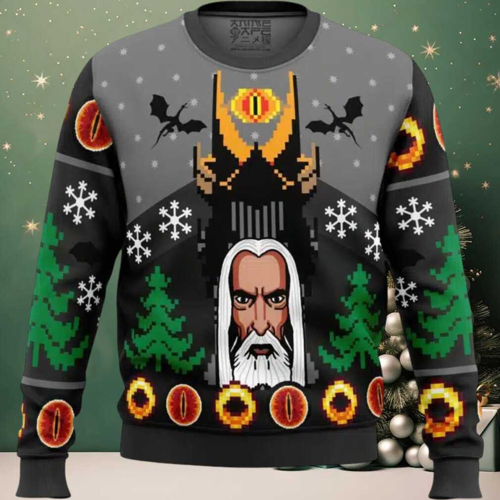 One Christmas to Rule Them All The Lord of the Rings Ugly Christmas Sweater One Christmas to Rule Them All The Lord of the Rings Ugly Christmas Sweater