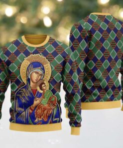 Our Lady Of Perpetual Help Ugly Christmas Sweater Our Lady Of Perpetual Help Ugly Christmas Sweater