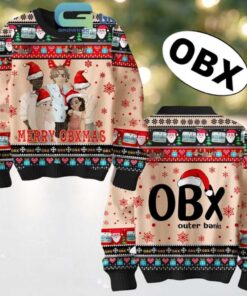 Outer Banks OBX Merry Obxmas 2024 Christmas Ugly Sweater