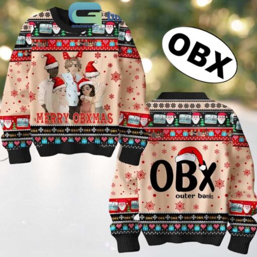 Outer Banks OBX Merry Obxmas 2024 Christmas Ugly Sweater