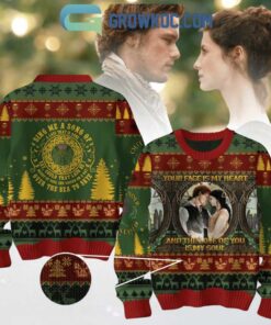 Outlander Your Face Is My Heart And The Love Of You Is My Soul Ugly Sweater