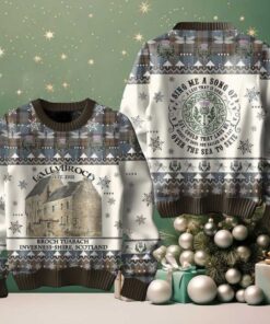 Outlanders Lallybroch Broch Tuanrach Inverness shire Scotland Ugly Sweater