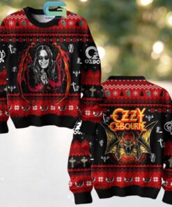 Ozzy Osbourne King Of Bat 2024 Christmas Fan Ugly Sweater