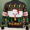 Funny Cat Unleash Holiday Chaos Christmas Ugly Sweater