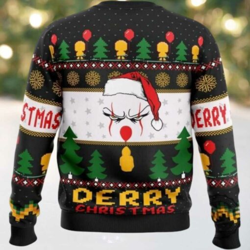 Pennywise Derry Christmas Ugly Sweater