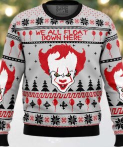 Pennywise IT Ugly Christmas Sweater