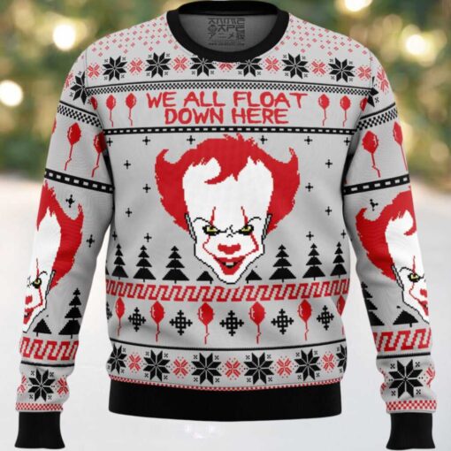 Pennywise IT Ugly Christmas Sweater