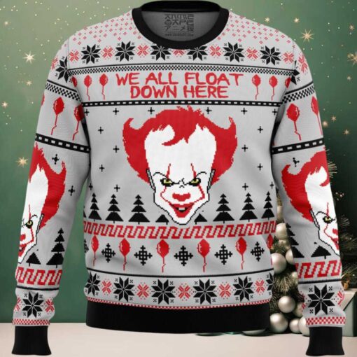 Pennywise IT Ugly Christmas Sweater