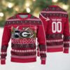 Oregon Ducks Merry Christmas Grinch Hand NCAA Ugly Christmas Sweater
