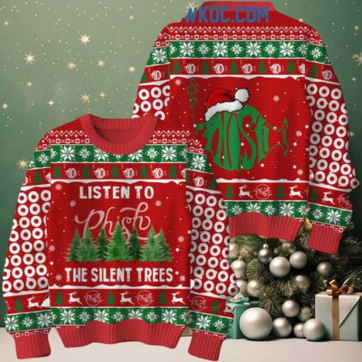 Phish Listen To The Silent Trees Christmas Ugly Sweater