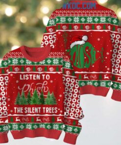Phish Listen To The Silent Trees Christmas Ugly Sweater