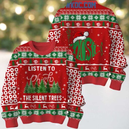 Phish Listen To The Silent Trees Christmas Ugly Sweater