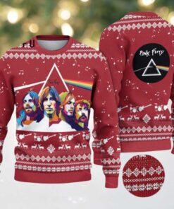 Pink Floyd Music Graphic Ugly Christmas Sweater