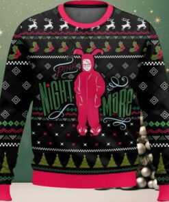 Pink Nightmare Ralphie Parker Ugly Christmas Sweater Pink Nightmare Ralphie Parker Ugly Christmas Sweater