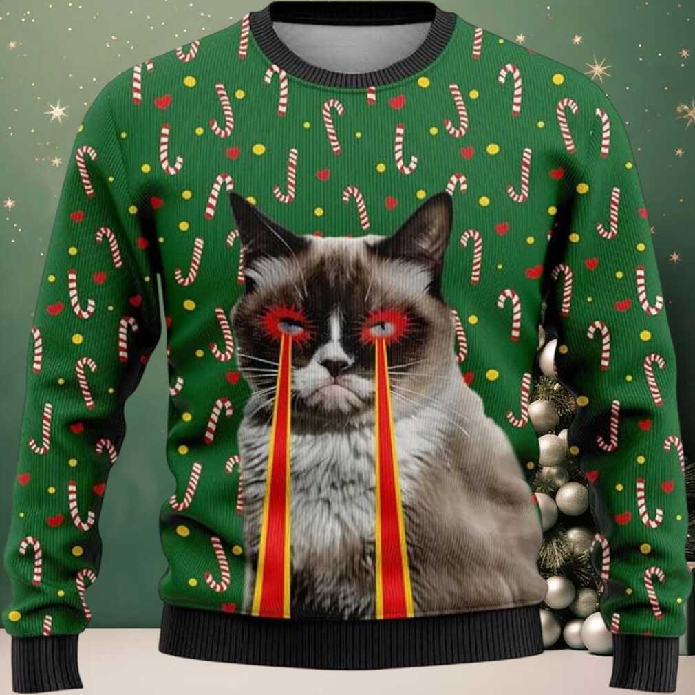 Pizza Cat With Laser Eyes Xmas Ugly Christmas Sweater Christmas Gift For Cat Love Christmas Fashion Winter 5516 Pizza Cat With Laser Eyes Xmas Ugly Christmas Sweater Christmas Gift For Cat Love Christmas Fashion Winter 5516